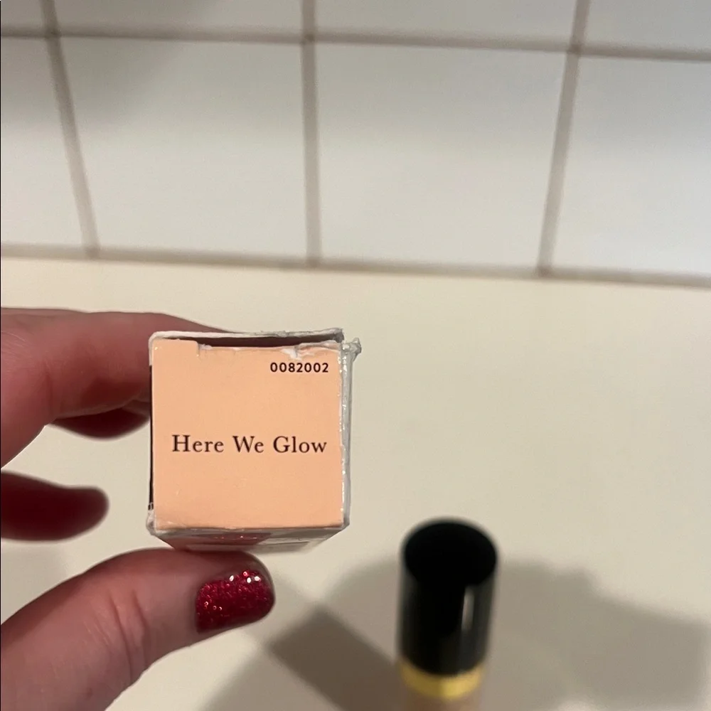 Laura Geller Luscious Liquid Cheek Glow - Here We Glow Blush Pink New in Box